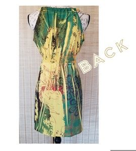 Fresh of LA Dresses - Soft 🍋Yellow 🍋 Print Flowy Halter Dress Fresh of LA Dresses - Soft 🍋Yellow 🍋 Print Flowy Halter Dress